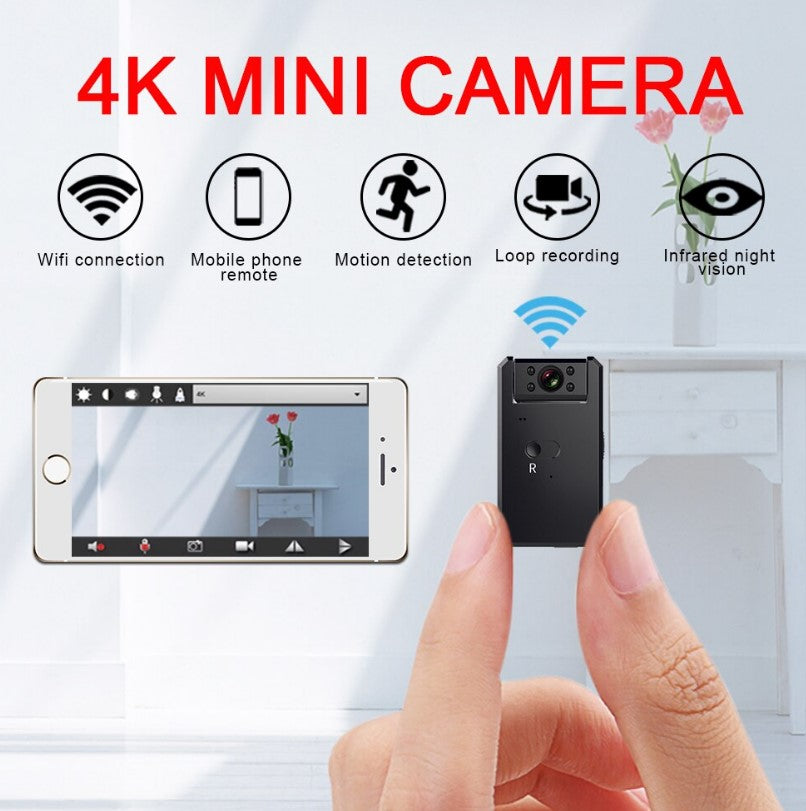 4K Mini Camera Wireless Camcorder_1