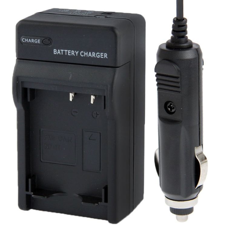 Digital Camera Battery Car Charger for Canon NP 7L Black