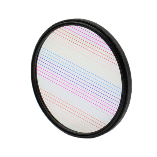 67mm Rainbow Photography Brushed Widescreen Movie Special Effects Camera Filter